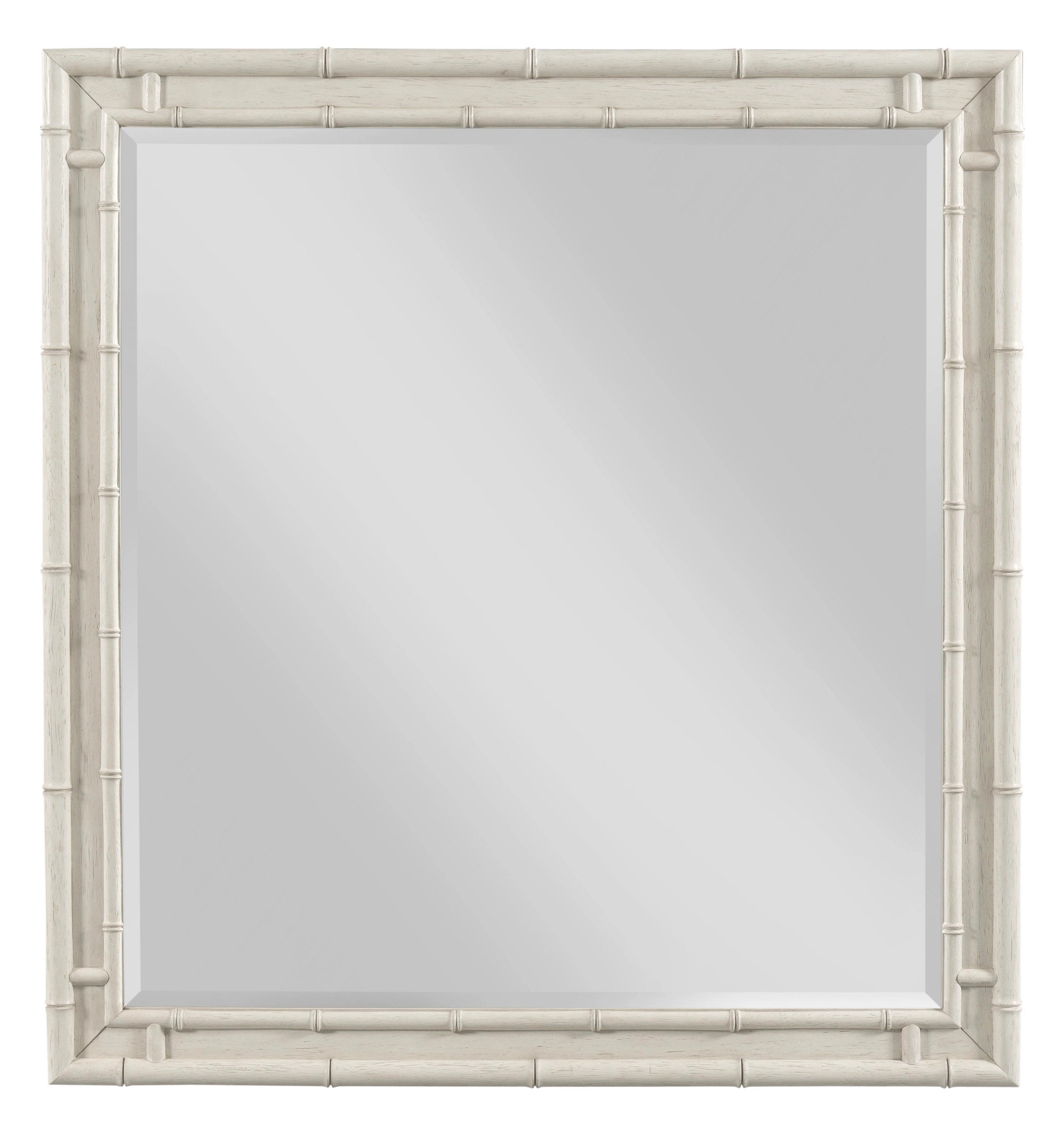 American Drew Vida Egret Bamboo Mirror