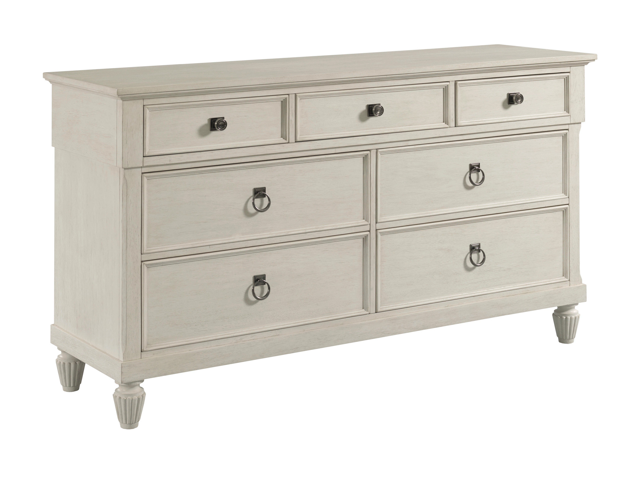 American Drew Saybrook Egret Drawer Dresser