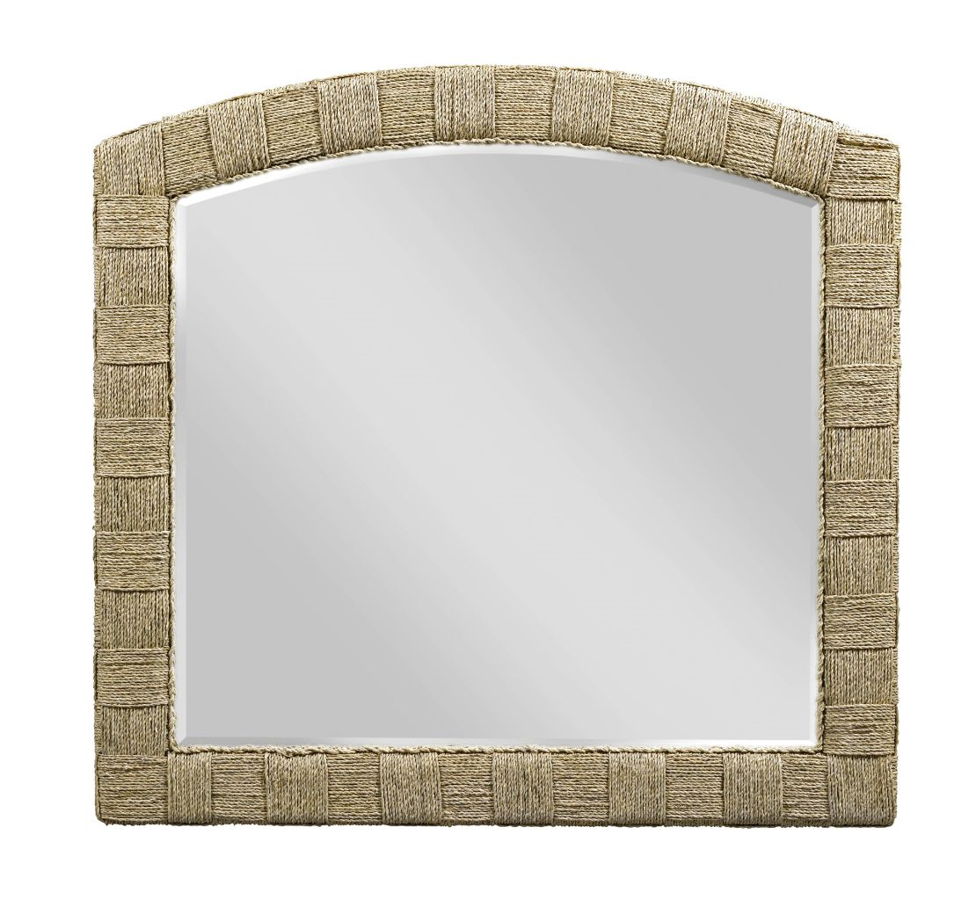 American Drew Weave Tinted Natural Mirror