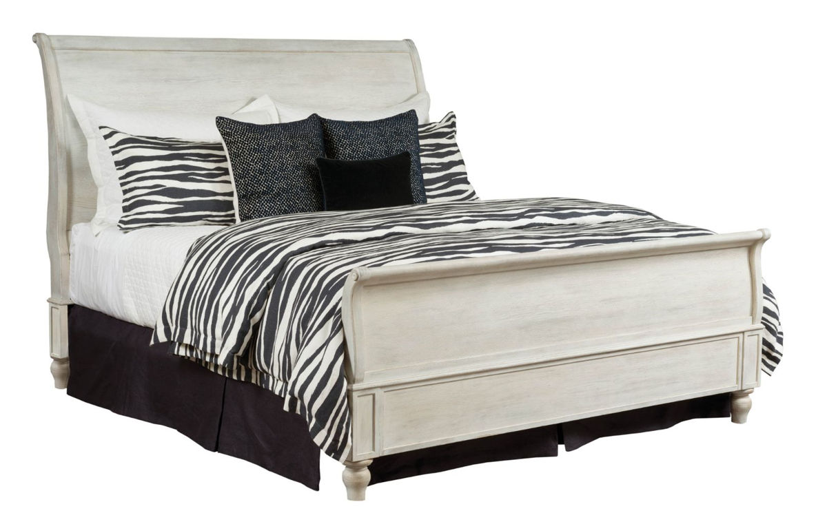 American Drew Hanover Sun Washed 4pc Bedroom Set With Queen Sleigh Bed