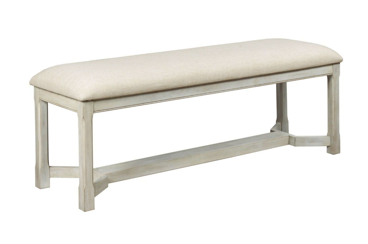 American Drew Clayton Sunwashed Upholstered Bench