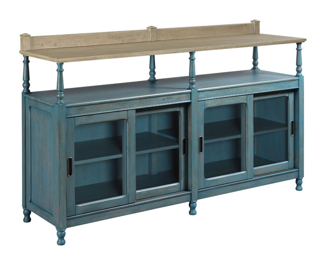 American Drew Dorset Blue Credenza