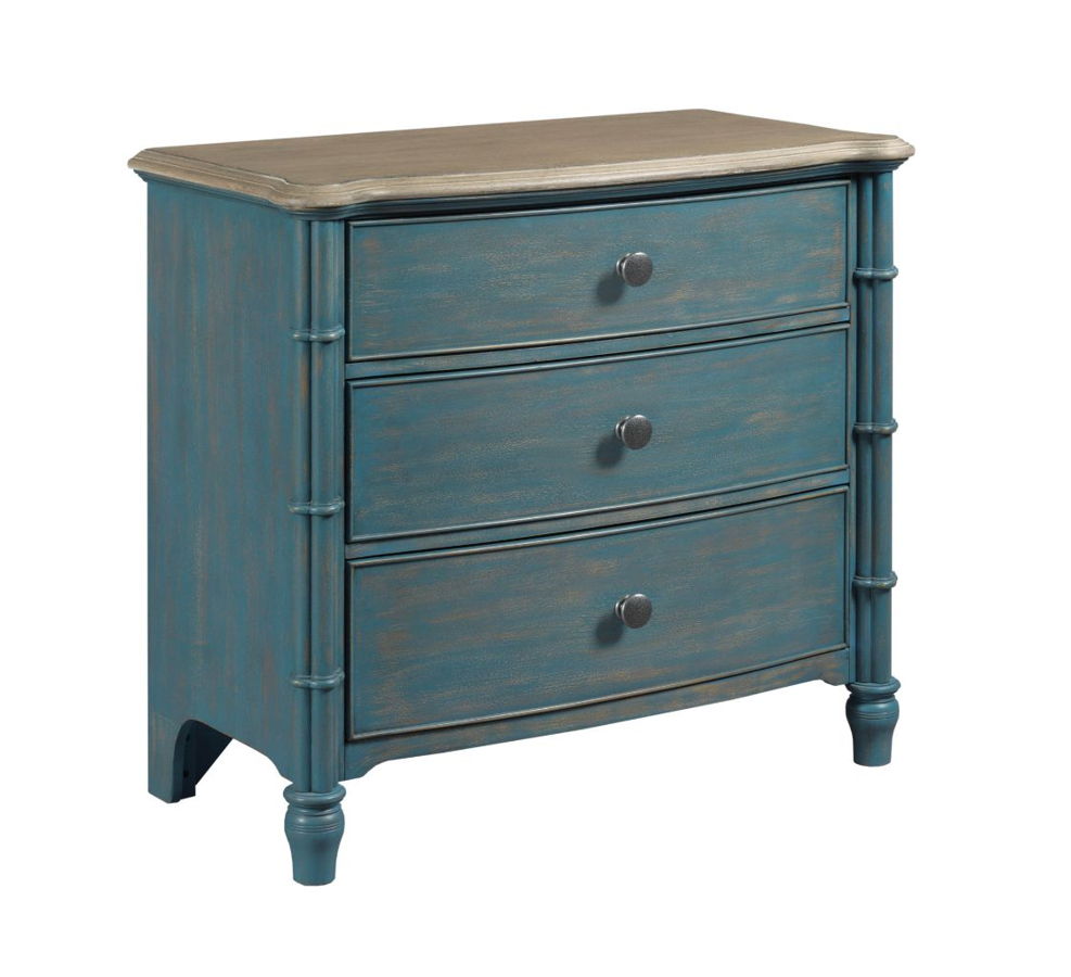 American Drew Sundown Blue Accent Chest Blue