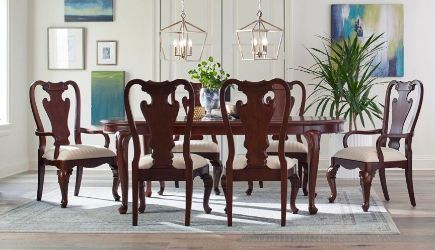 American Drew Cherry Grove Antique 7pc Dining Room Set