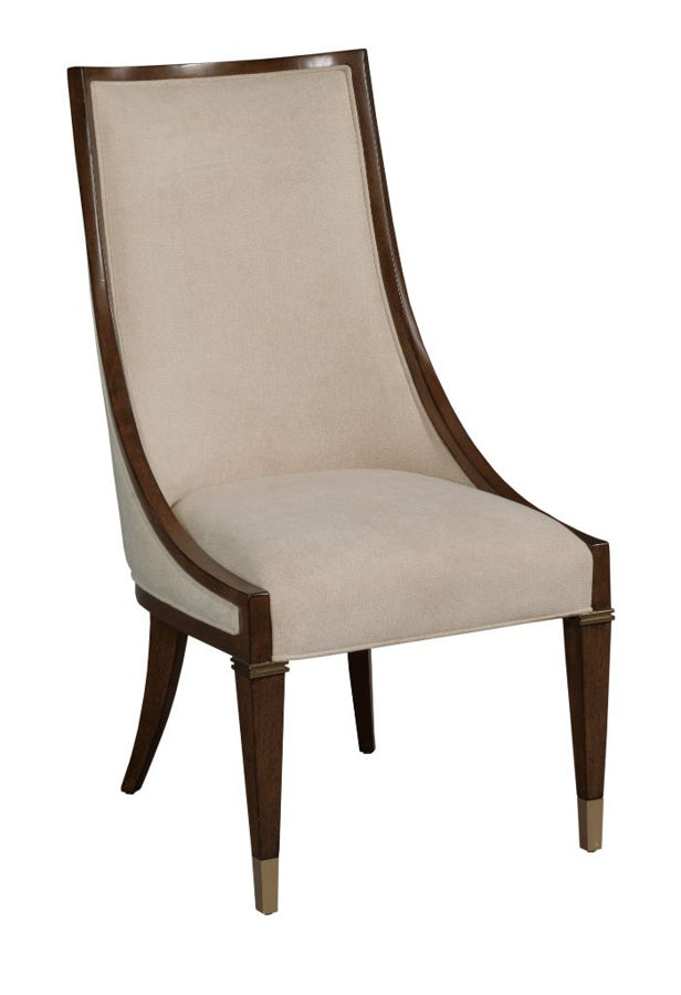 2 American Drew Cumberland Warm Brown Tourmaline Dining Chairs