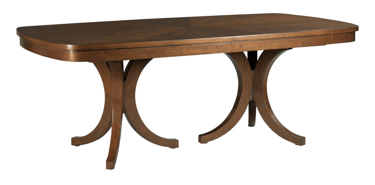 American Drew Randolph Warm Brown Tourmaline Dining Table