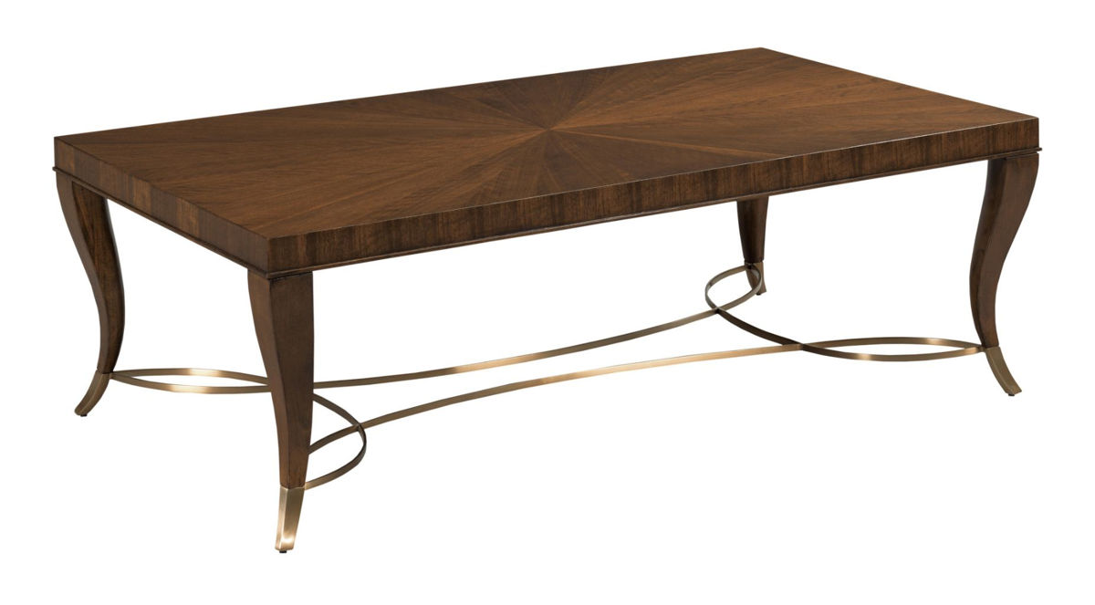 American Drew Vantage Warm Brown Tourmaline Coffee Table