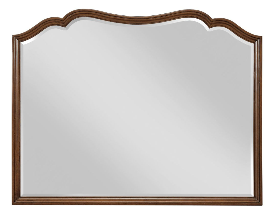 American Drew Vantage Warm Brown Tourmaline Landscape Mirror