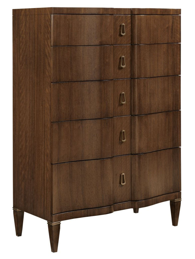 American Drew Vantage Warm Brown Tourmaline Stafford Drawer Chest