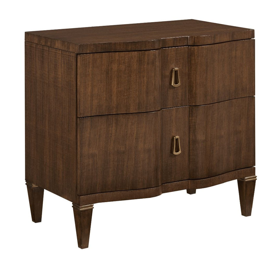 American Drew Vantage Warm Brown Tourmaline Richfield Nightstand