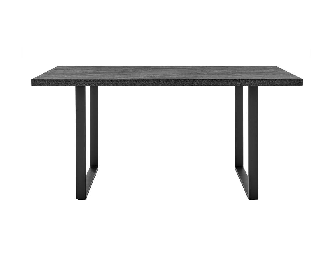 Luxur Living Chichari Black Charcoal Dining Table