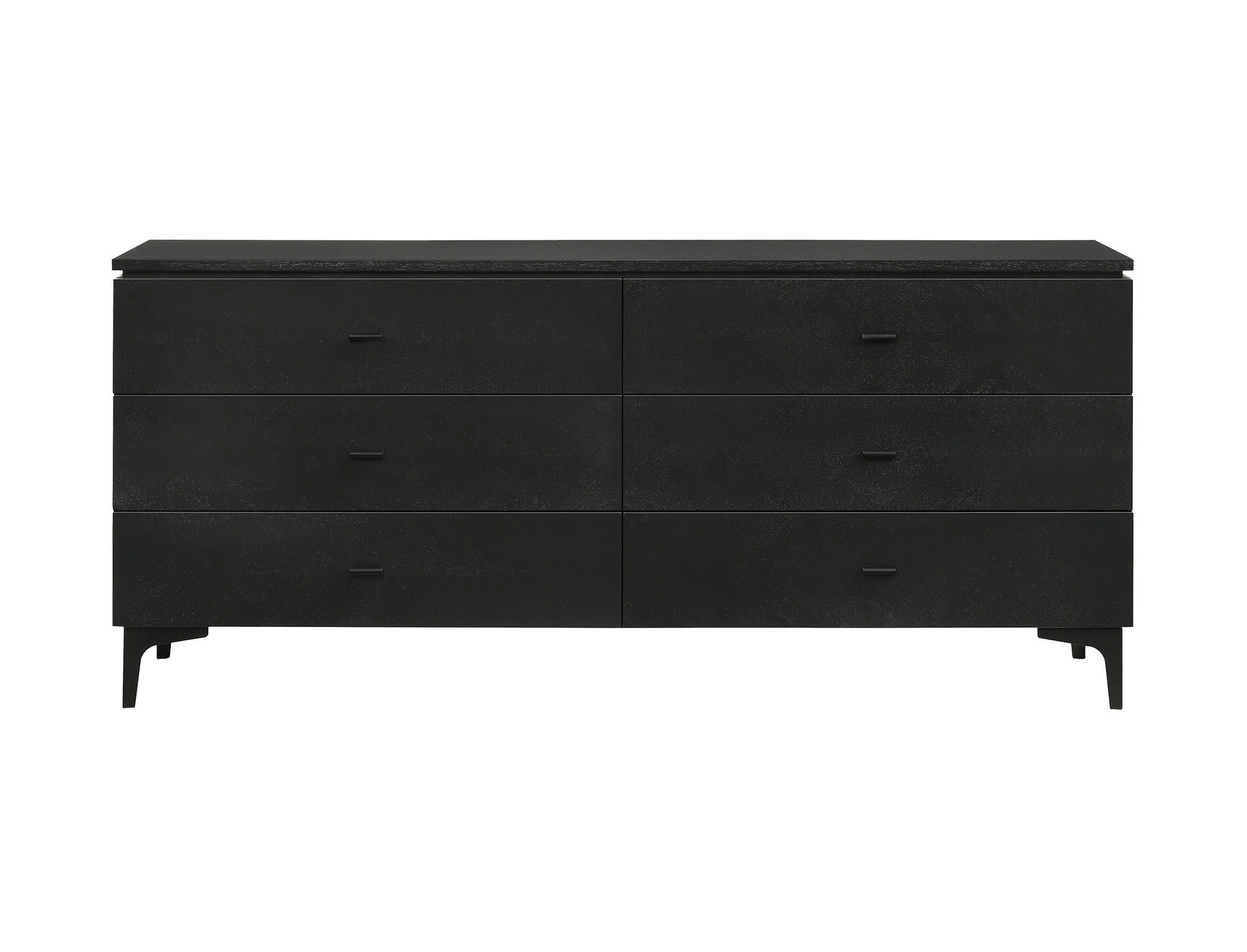 Luxur Living Dholkyachi Black 6 Drawer Dresser