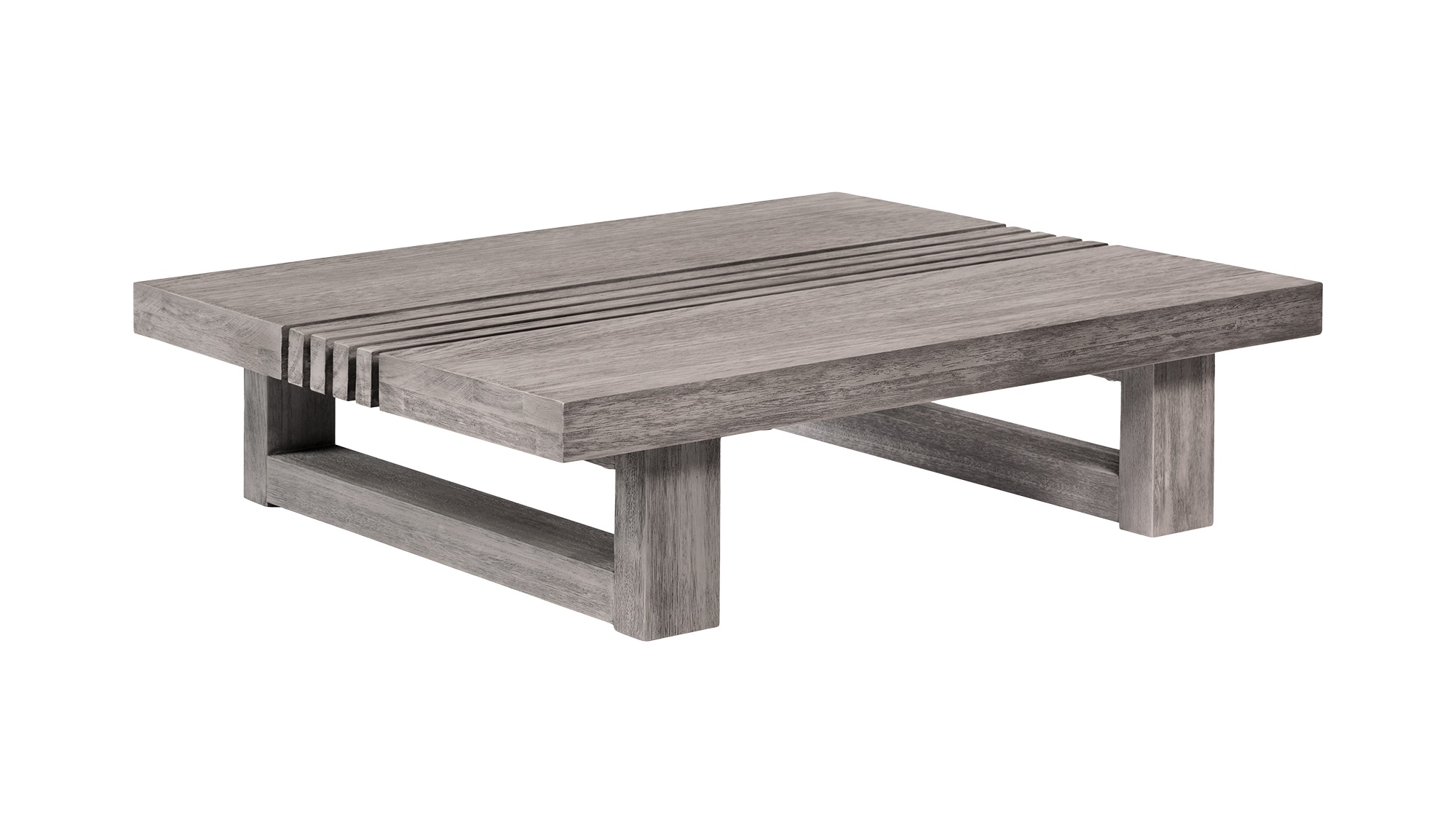 Luxur Living Khaparwadi Gray Outdoor Patio Coffee Table