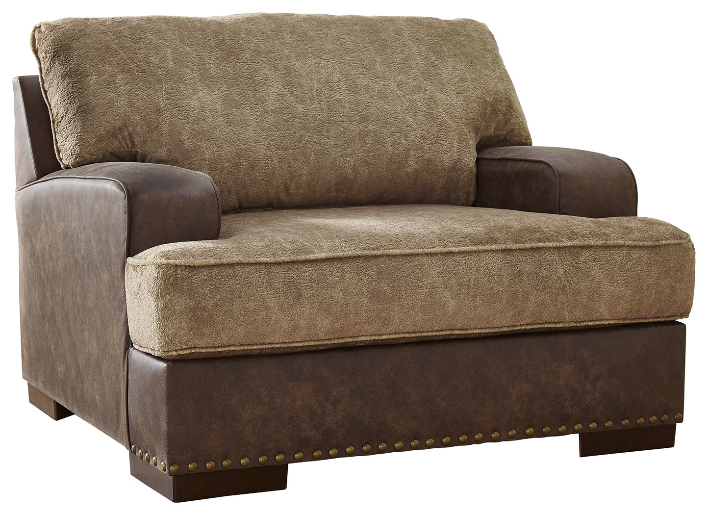 Ashley Furniture Alesbury Chocolate Chair And A Half