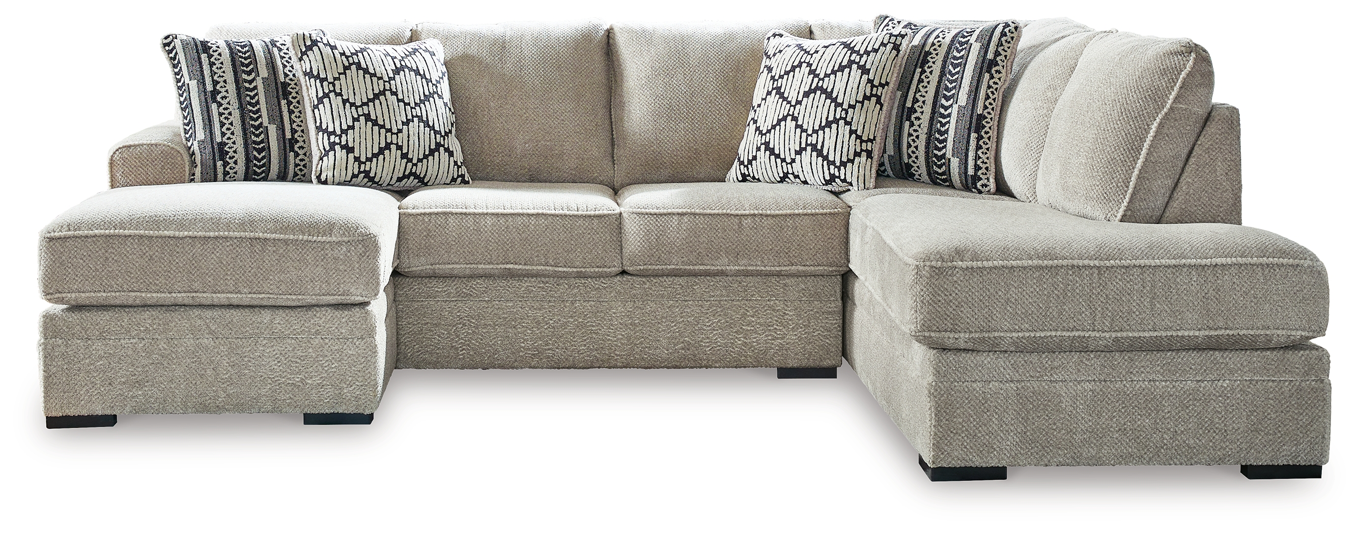 Ashley Furniture Calnita Sisal 2pc Sectional With RAF Corner Chaise