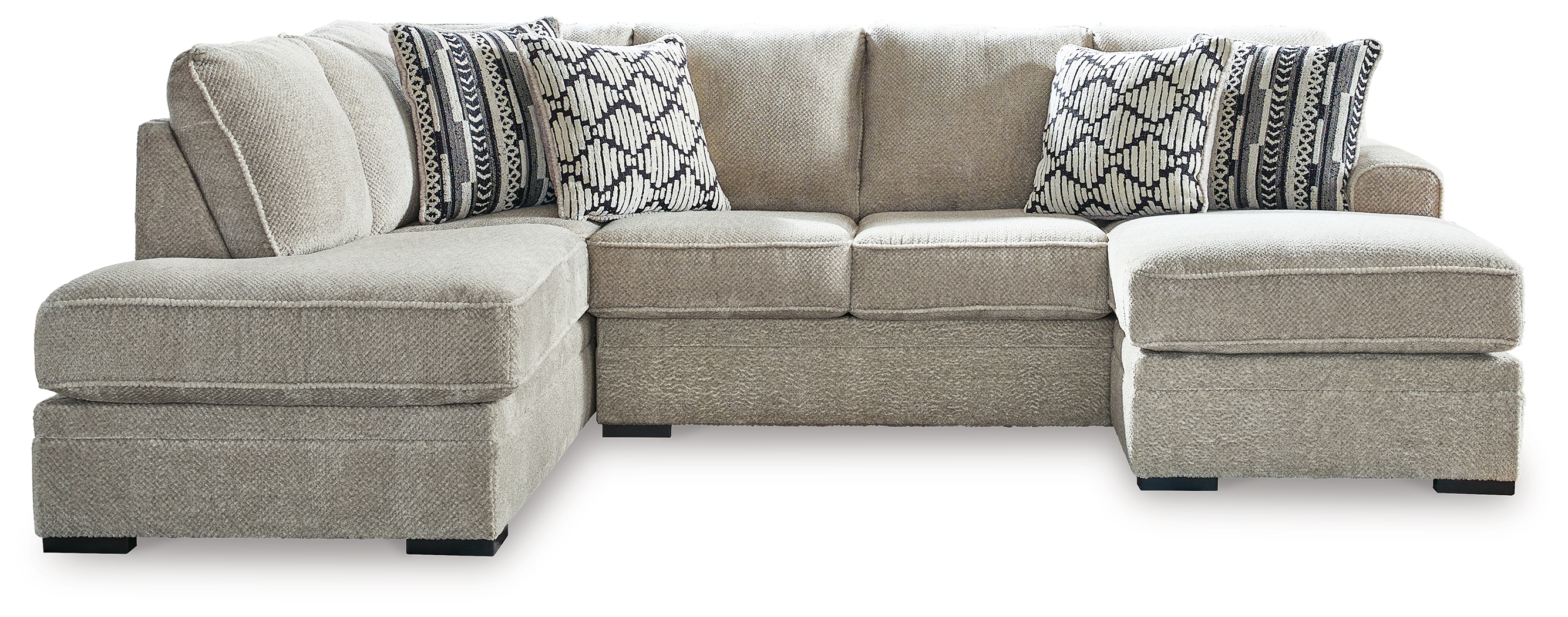 Ashley Furniture Calnita Sisal 2pc Sectional With LAF Corner Chaise