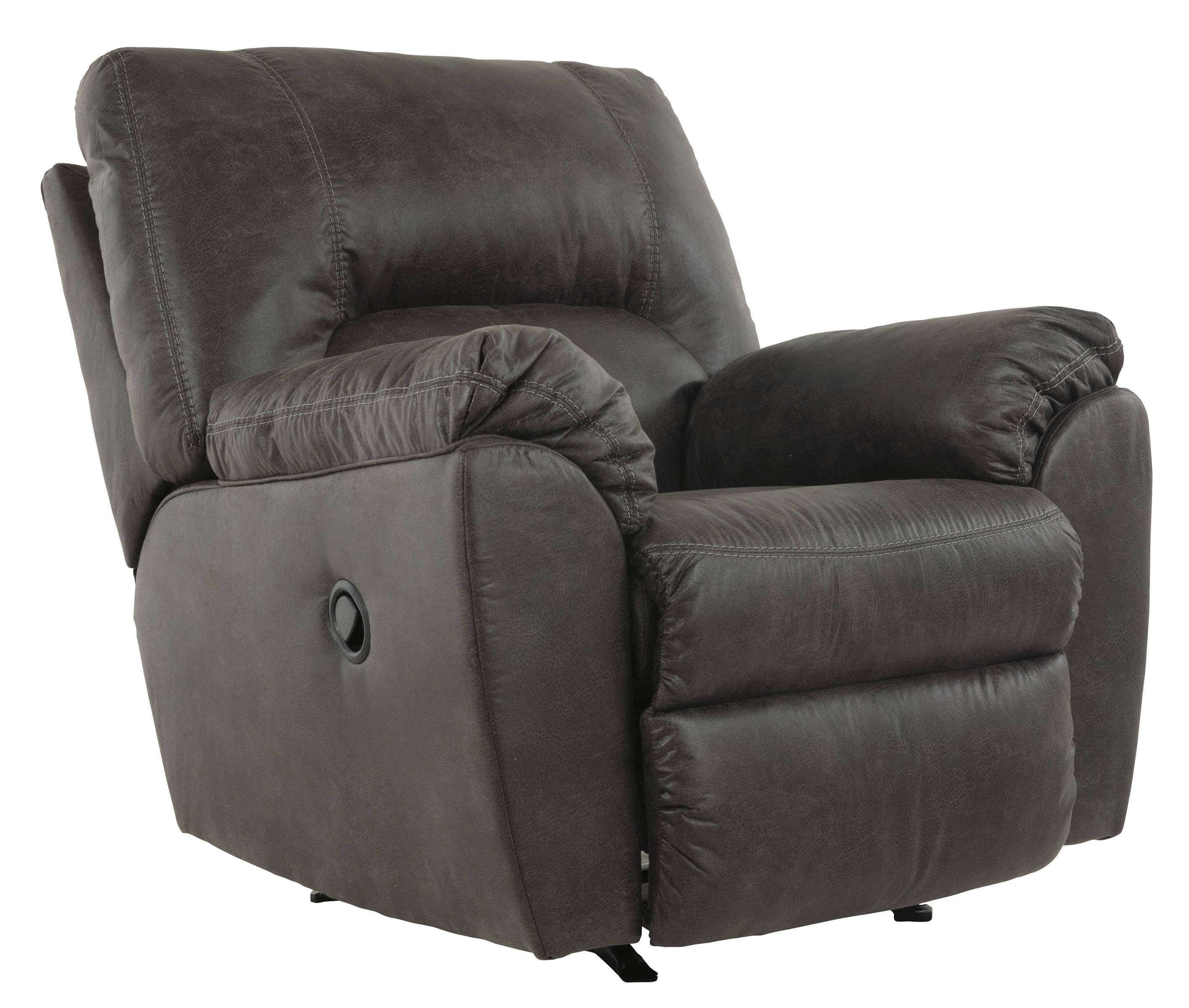 Ashley Furniture Tambo Pewter Rocker Recliner