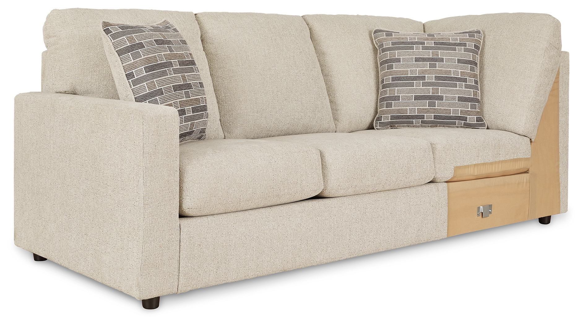 LAF Sofa w/Corner Wedge