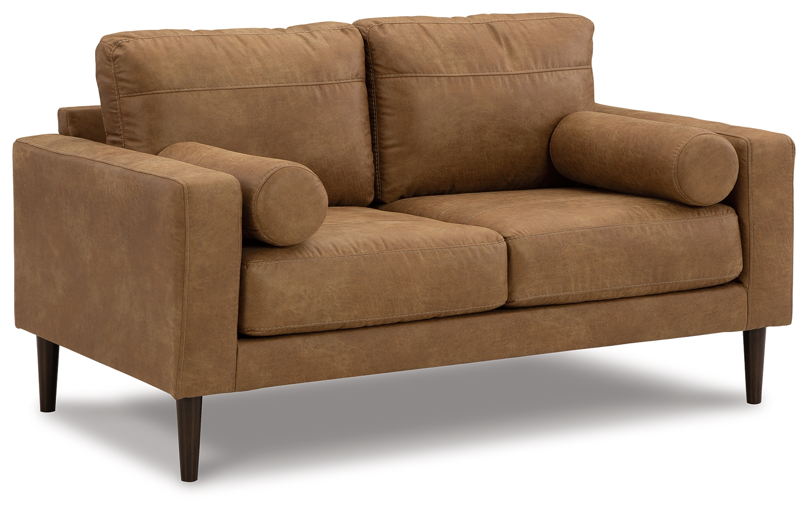 Ashley Furniture Telora Caramel Loveseat