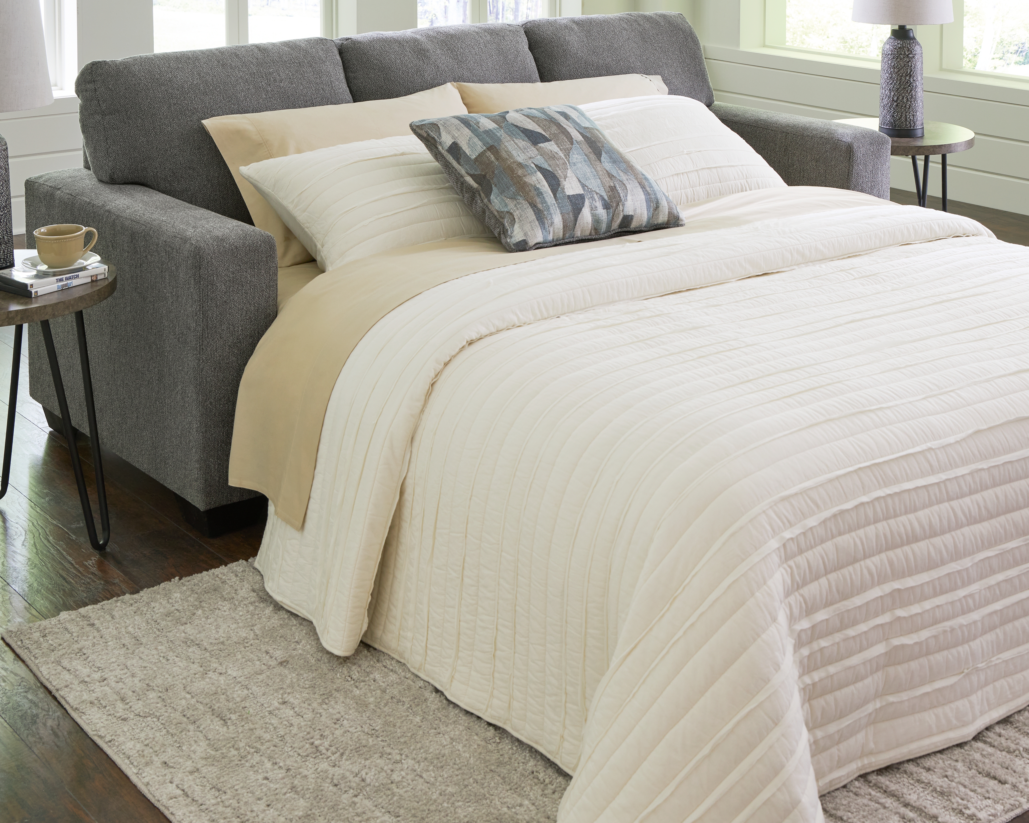 Ashley Furniture Deltona Graphite Queen Sofa Sleeper