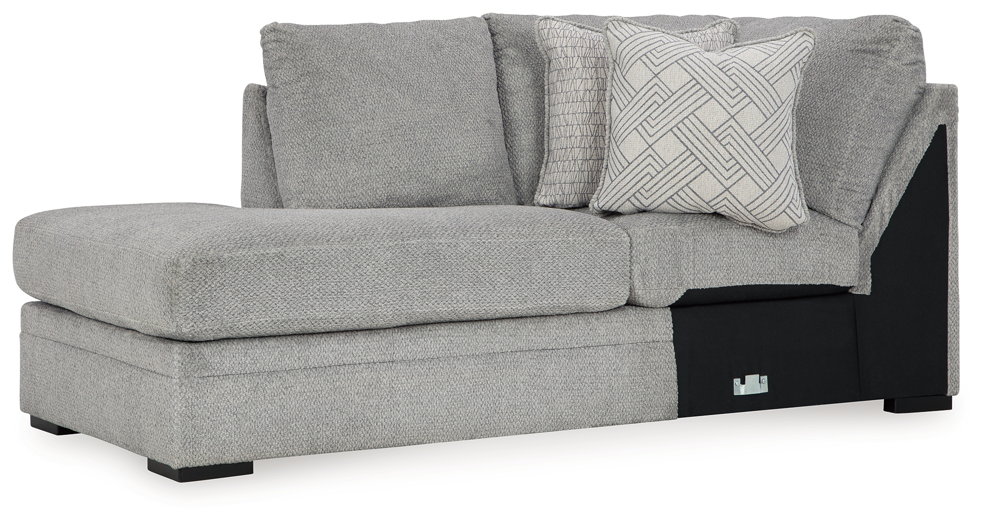 Ashley Furniture Casselbury Cement LAF Corner Chaise