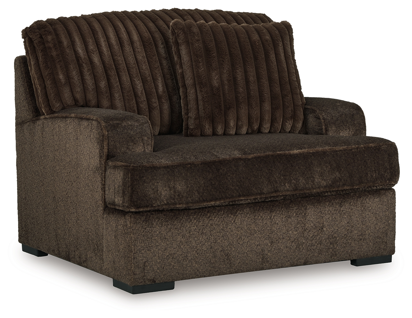 Ashley Furniture Aylesworth Chocolate Chair And A Half