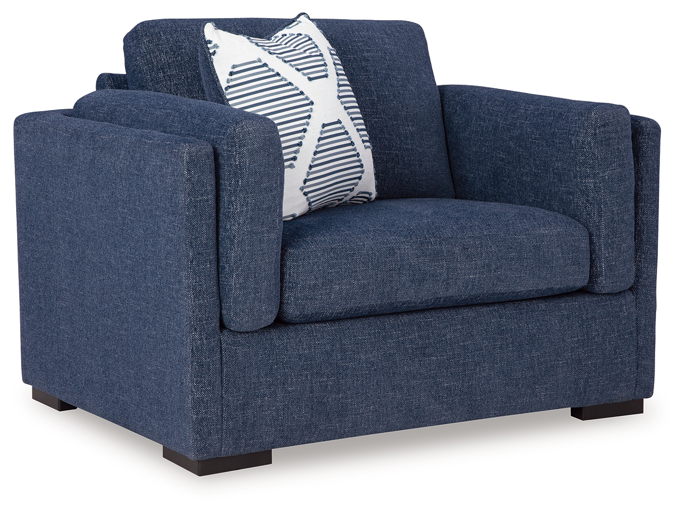 Ashley Furniture Evansley Navy Chair And A Half