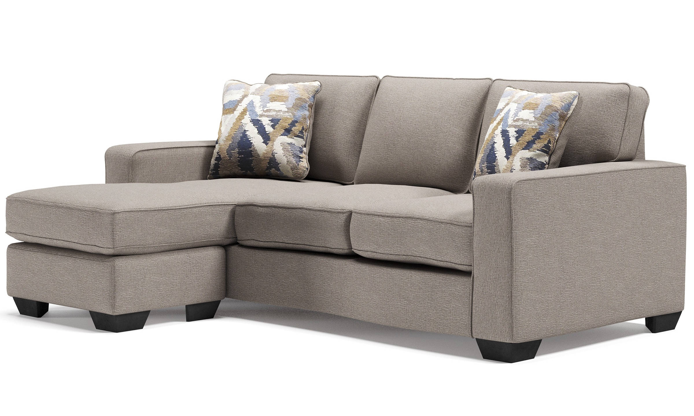 Ashley Furniture Greaves Stone Sofa Chaise