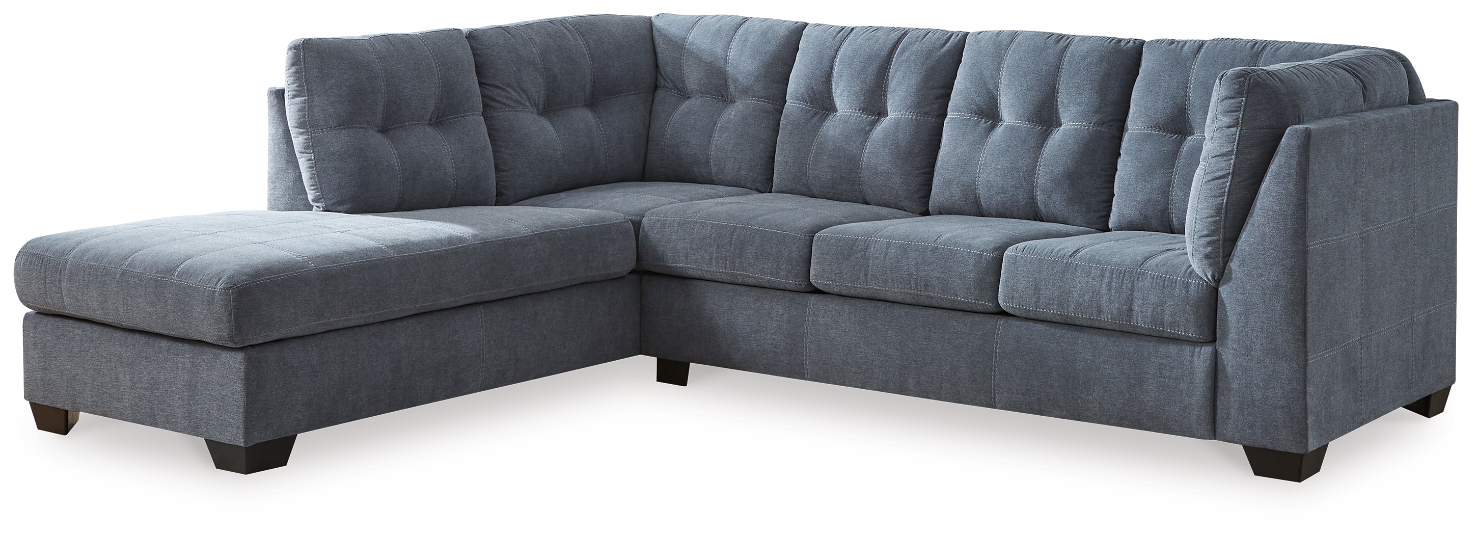 Ashley Furniture Marleton Denim 2pc Sectional With LAF Chaise
