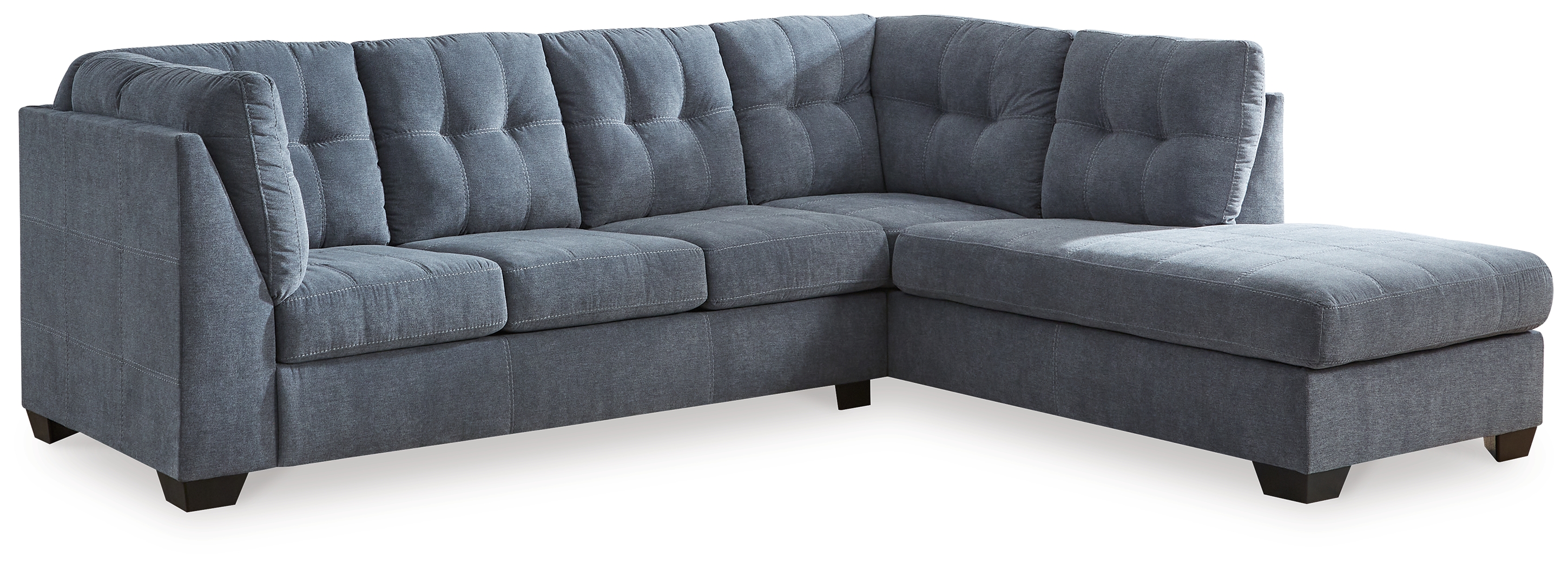 Ashley Furniture Marleton Denim 2pc Sectional With RAF Chaise