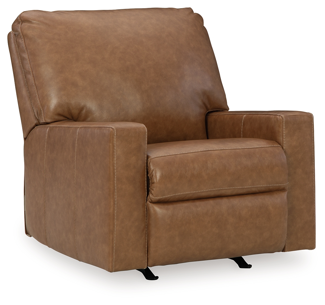 Ashley Furniture Bolsena Caramel Rocker Recliner