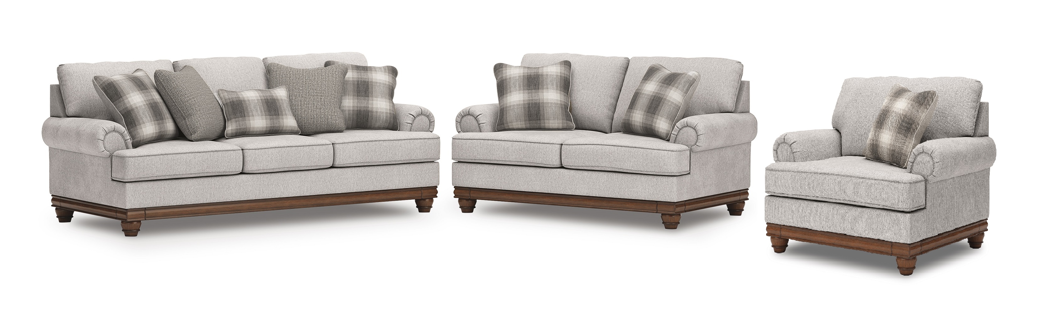 Ashley Furniture Meadowview Sandstone 3pc Living Room Set