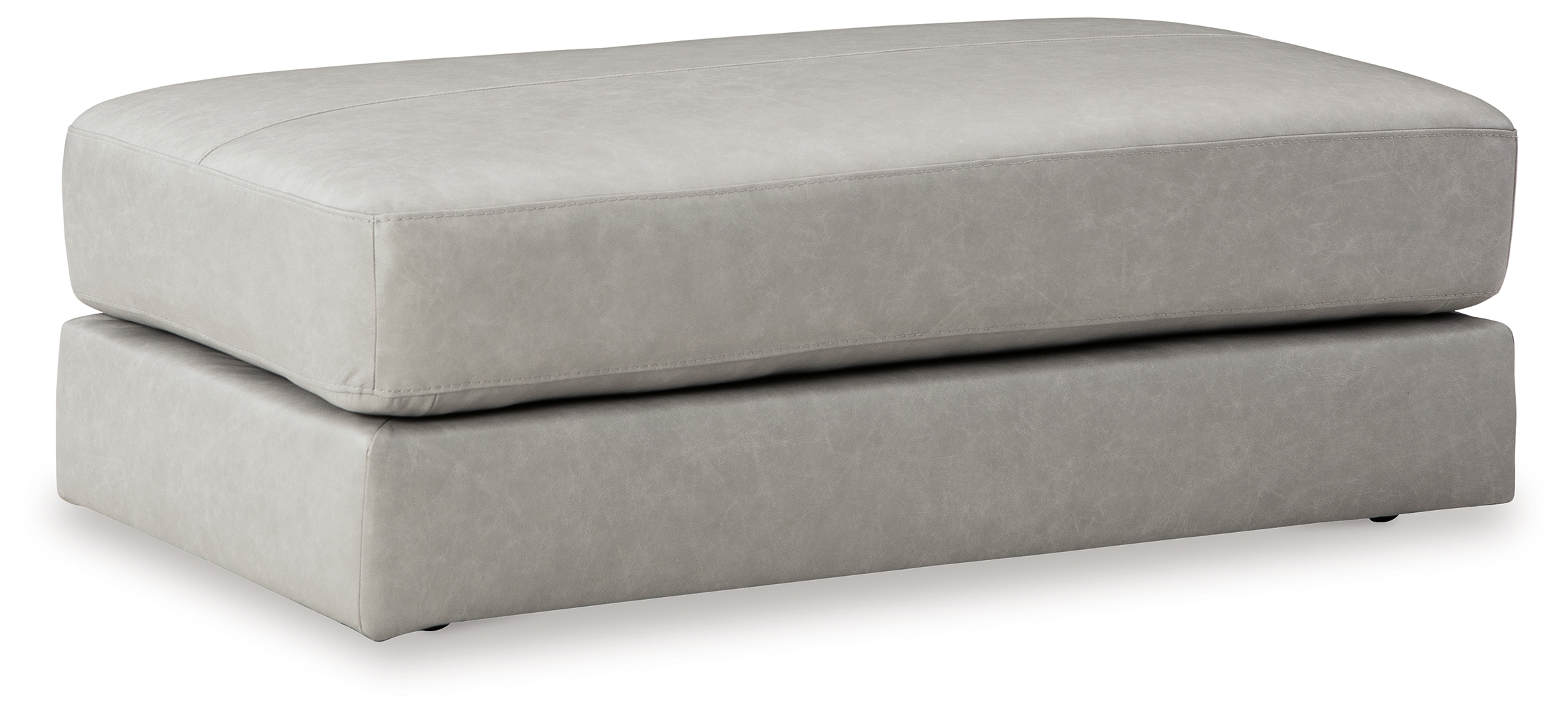 Ashley Furniture Amiata Glacier Oversized Accent Ottoman