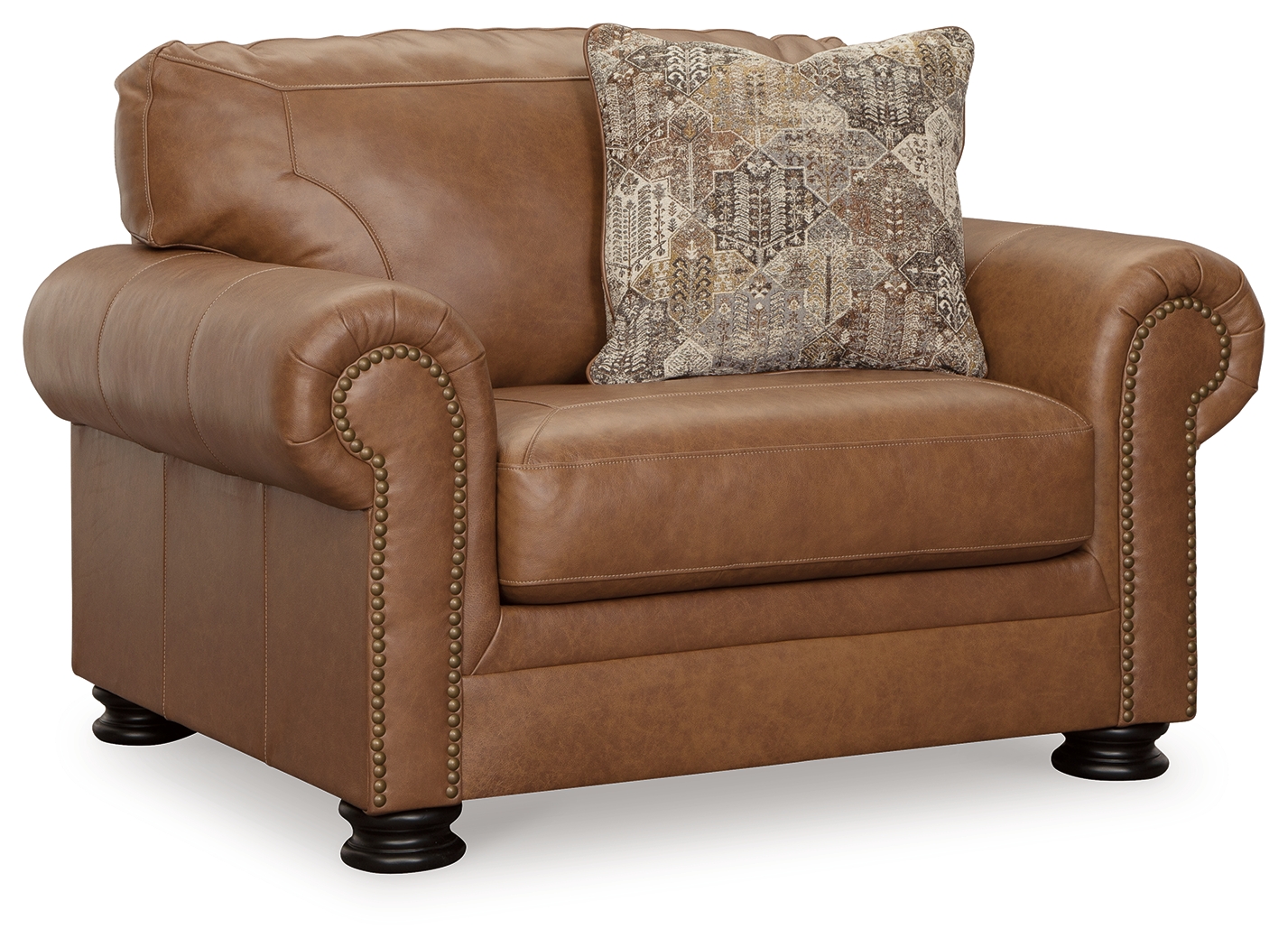 Ashley Furniture Carianna Caramel Chair And A Half