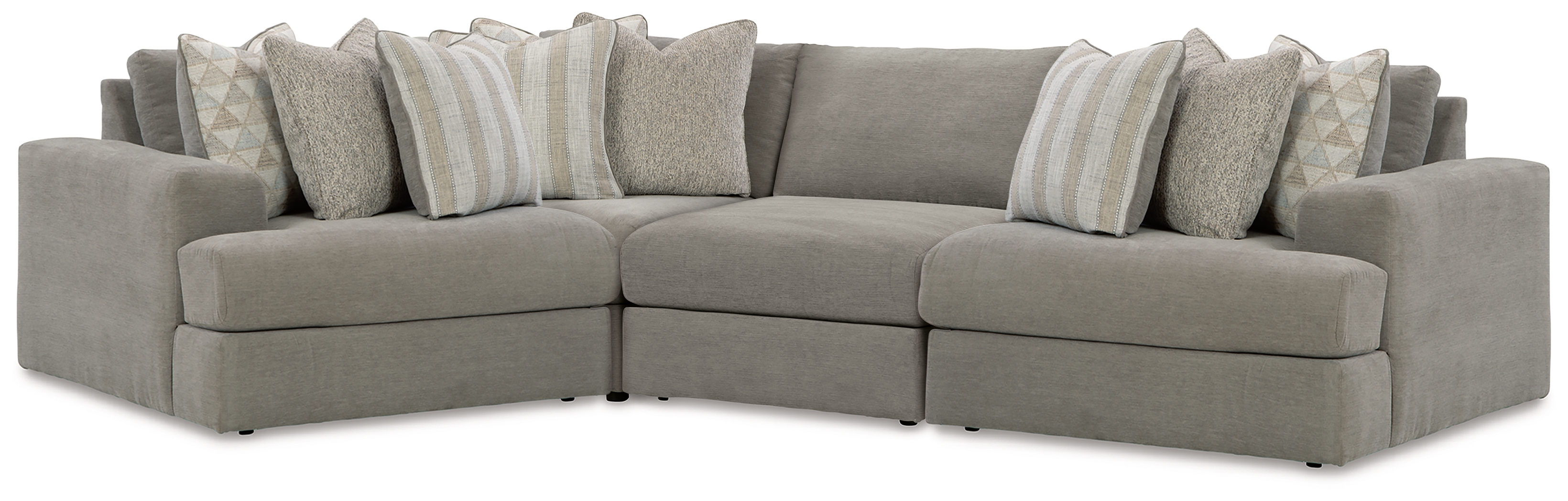 Ashley Furniture Avaliyah Ash 4pc Sectional