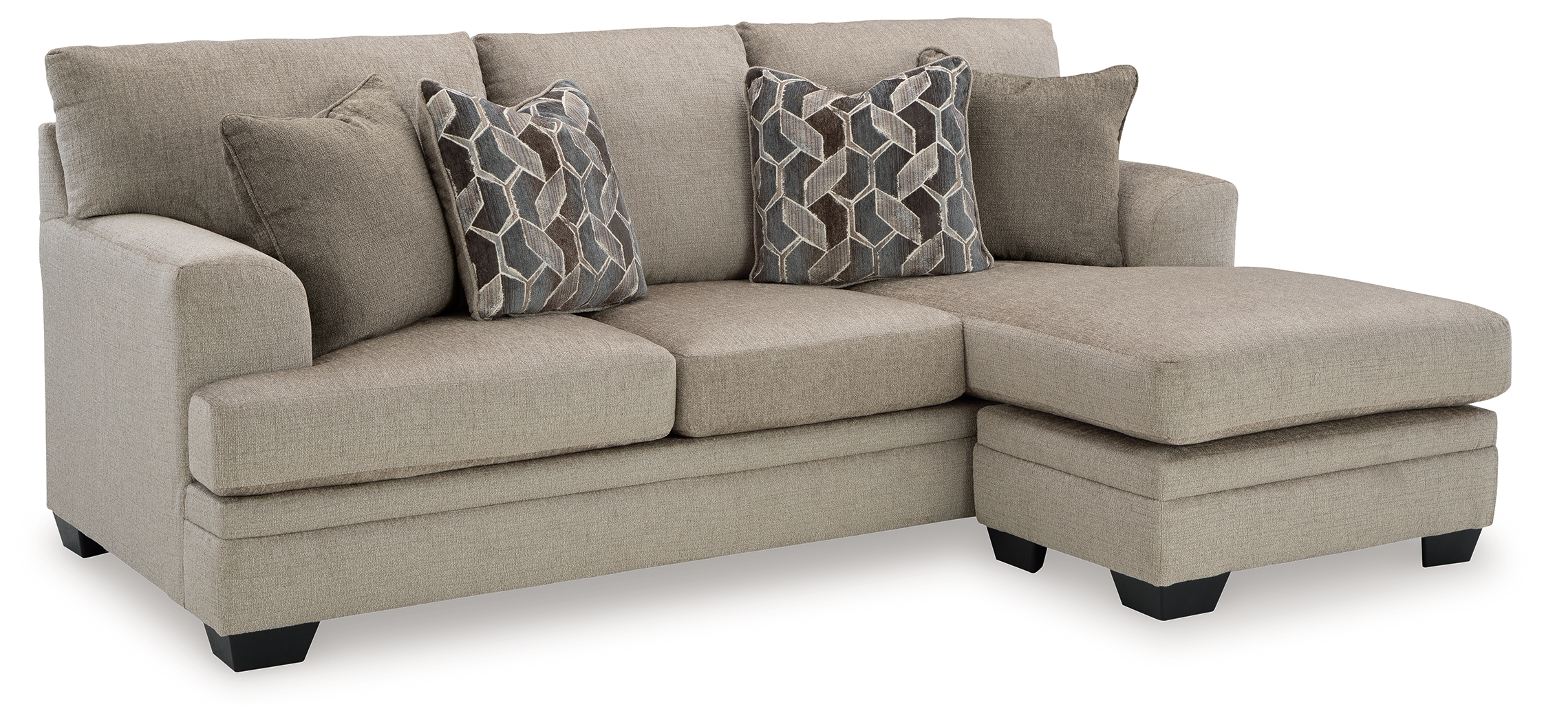 Ashley Furniture Stonemeade Taupe Sofa Chaise Sectional