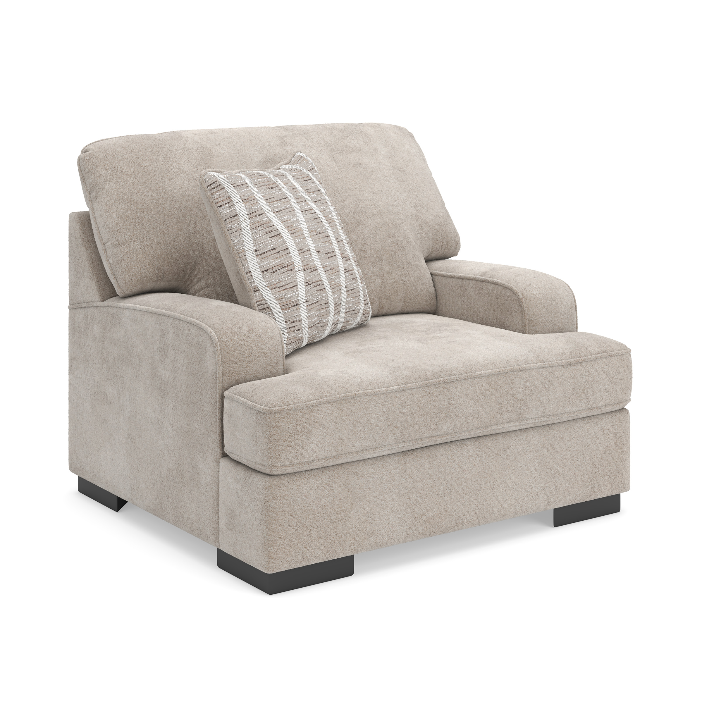 Ashley Furniture High Profile Taupe Chair And A Half