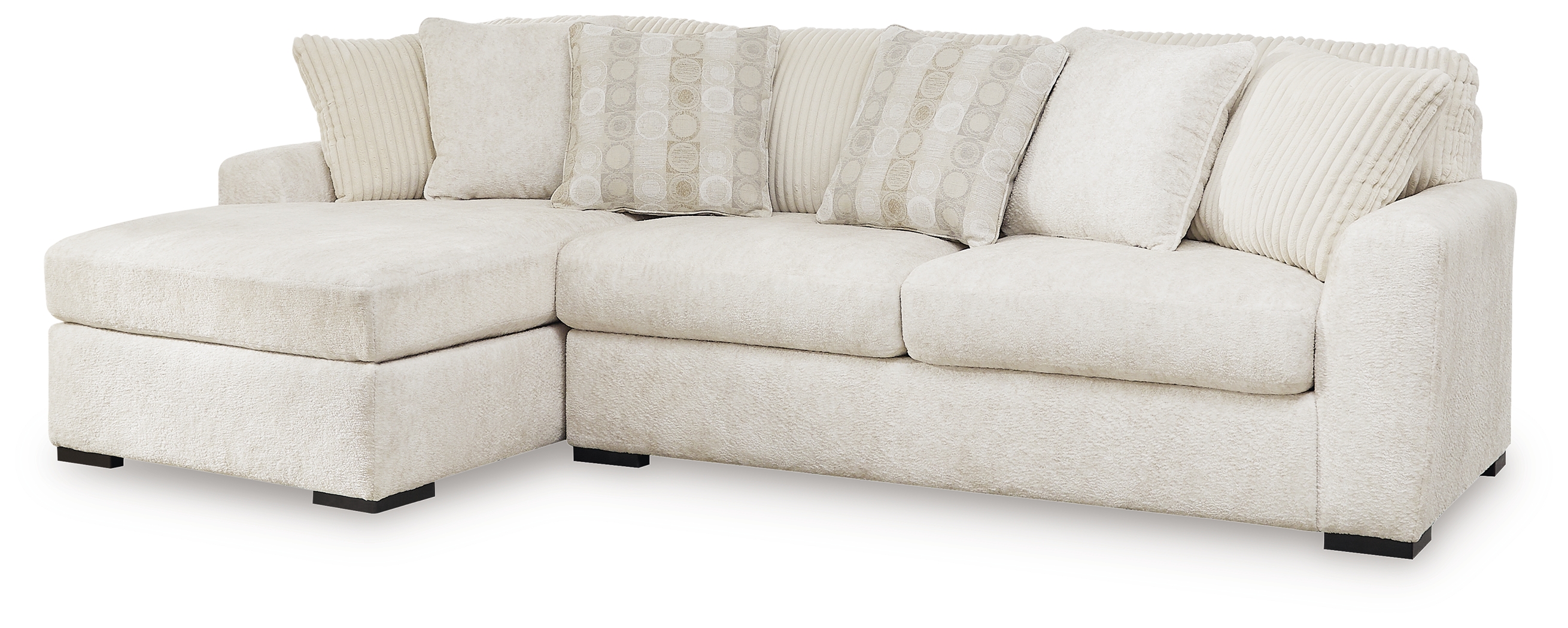 Ashley Furniture Chessington Ivory 2pc RAF Sectional