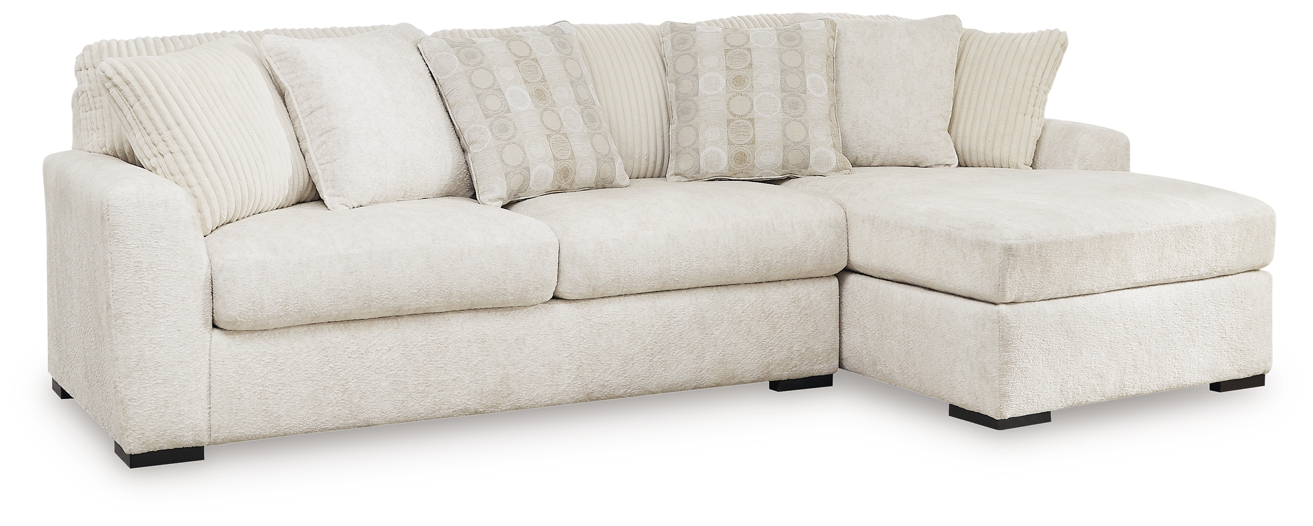 Ashley Furniture Chessington Ivory 2pc LAF Sectional