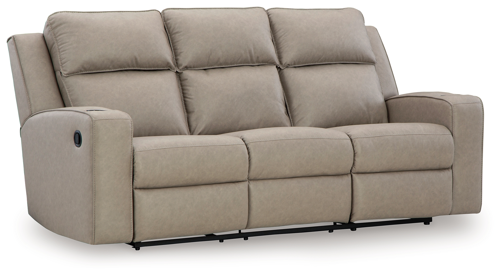 REC Sofa w/Drop Down Table