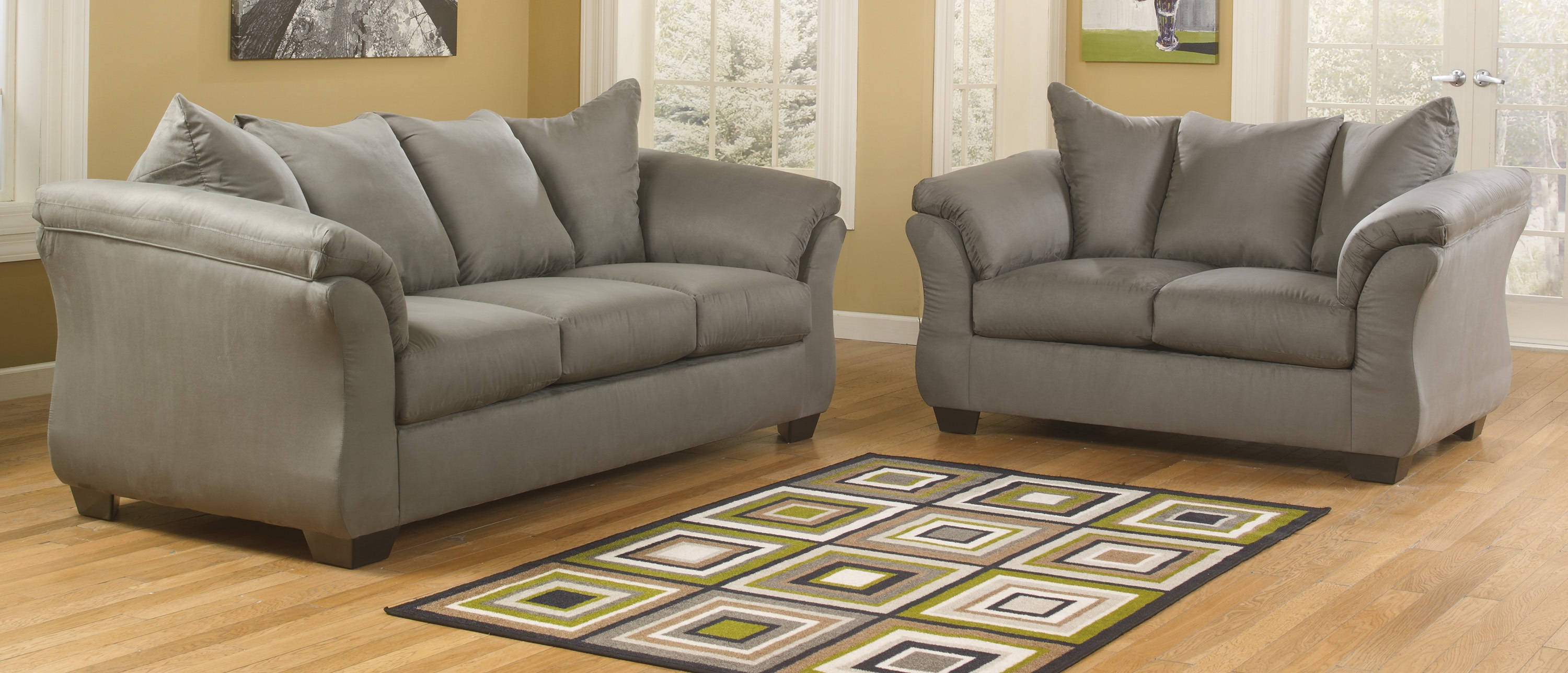 Ashley Furniture Darcy Cobblestone Sofa