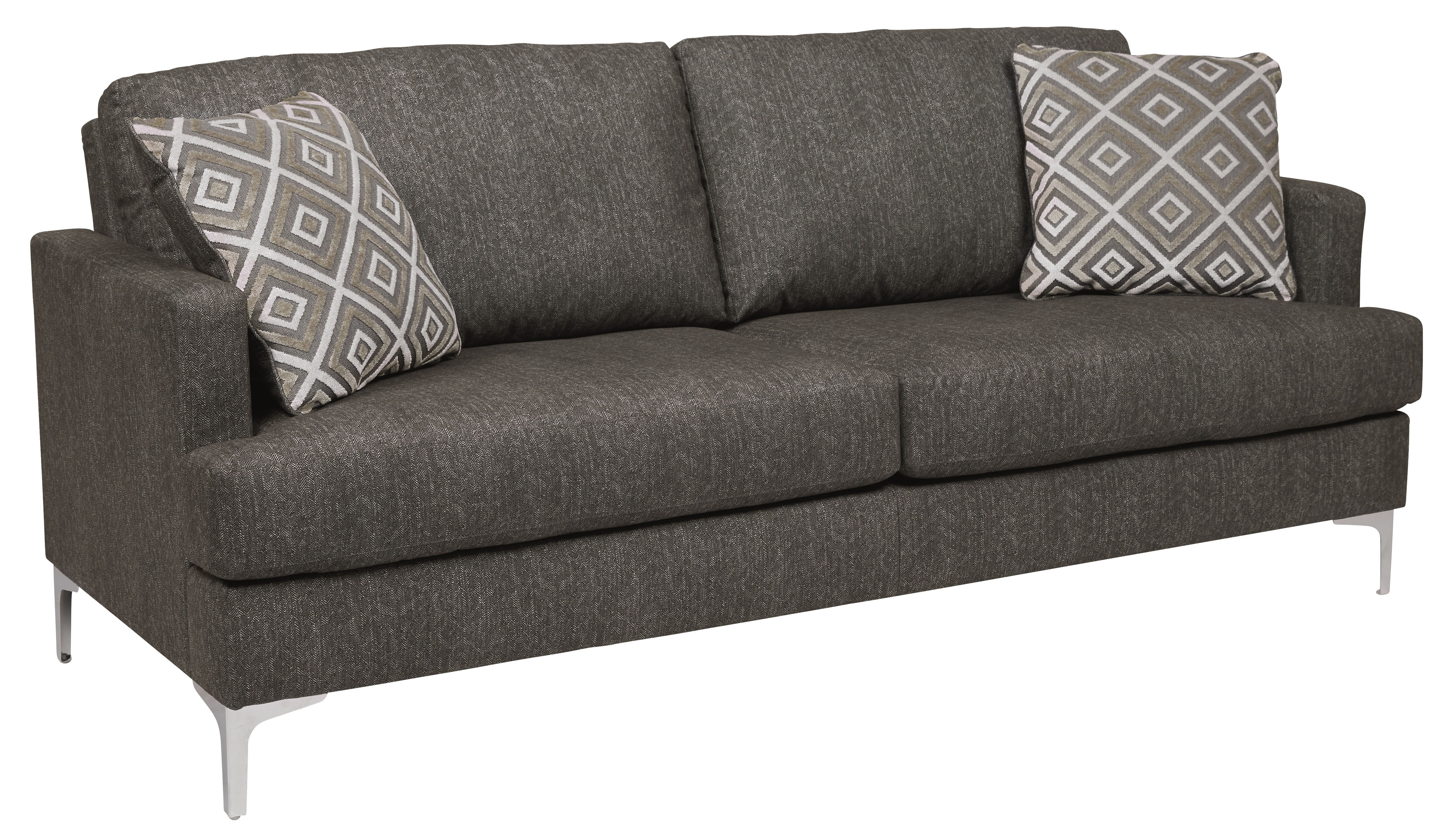 Ashley Furniture Arcola Java Fabric Sofa