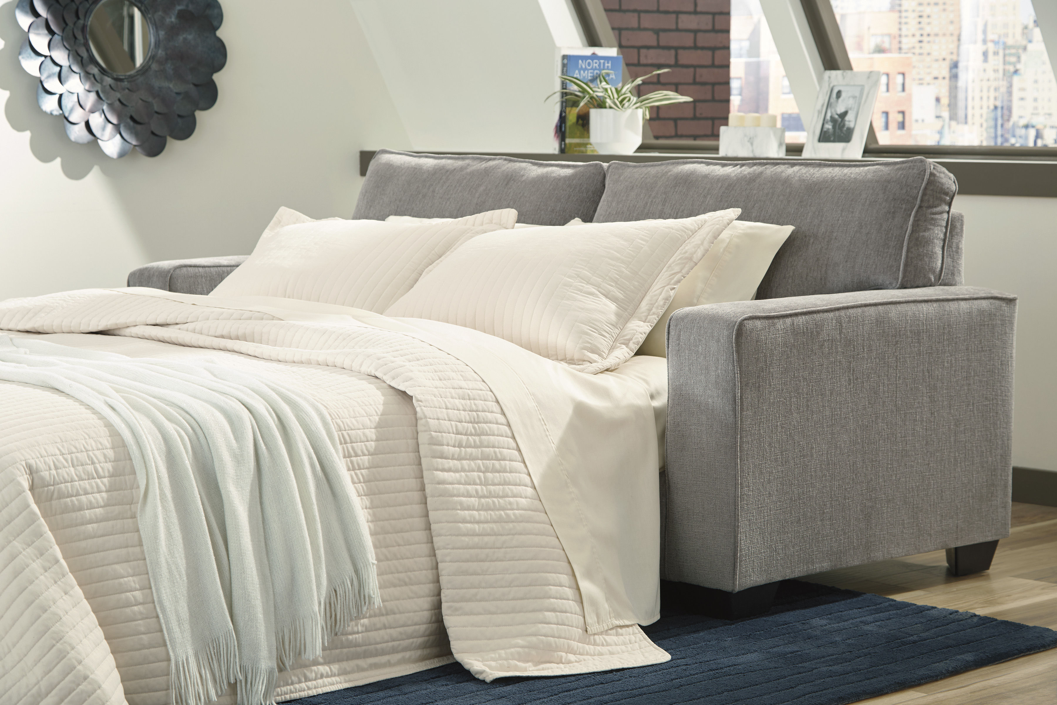 Ashley Furniture Altari Alloy Queen Sofa Sleeper