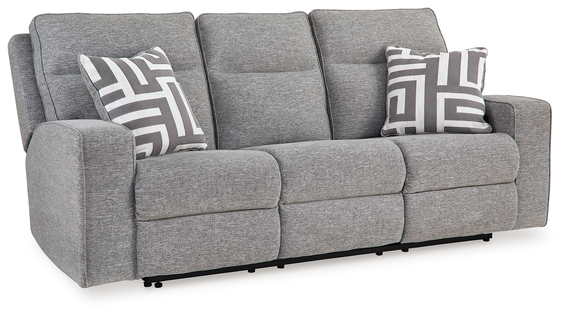 Ashley Furniture Biscoe Pewter Power Reclining Sofa