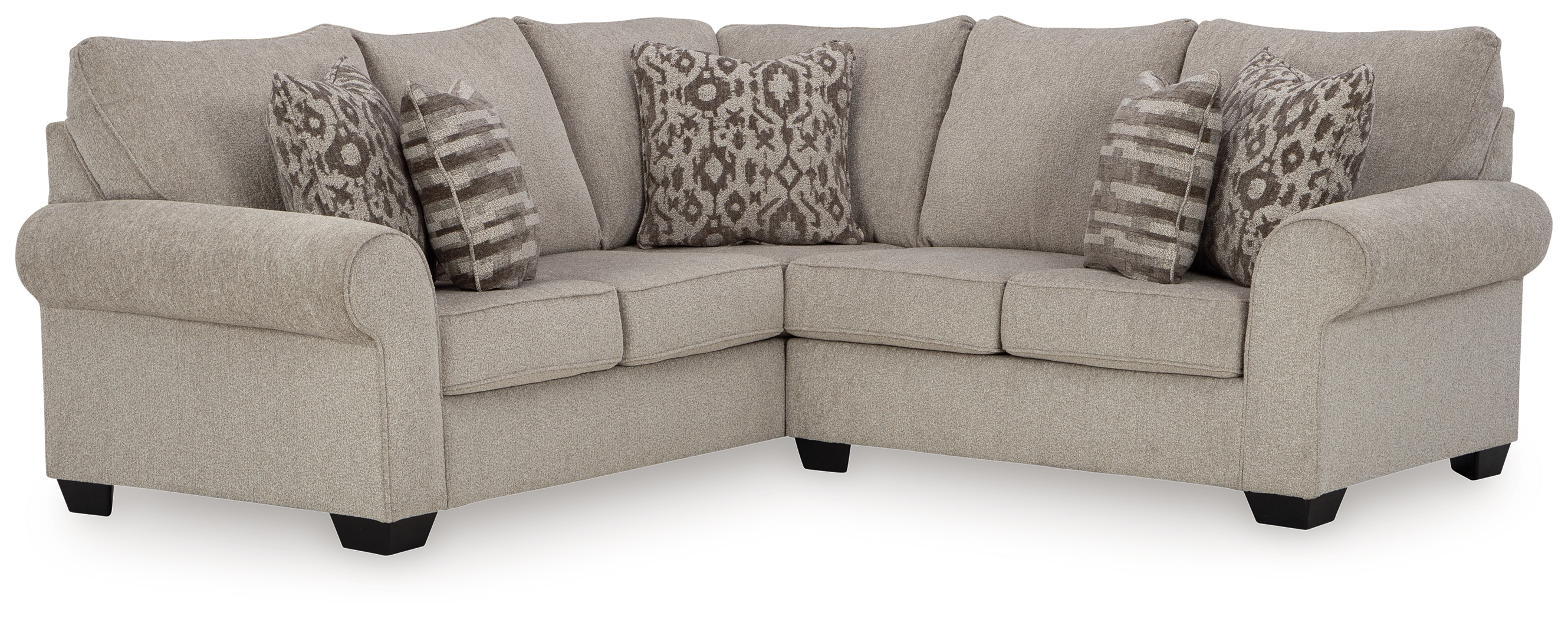 Ashley Furniture Claireah Umber 2pc Sectional With RAF Loveseat