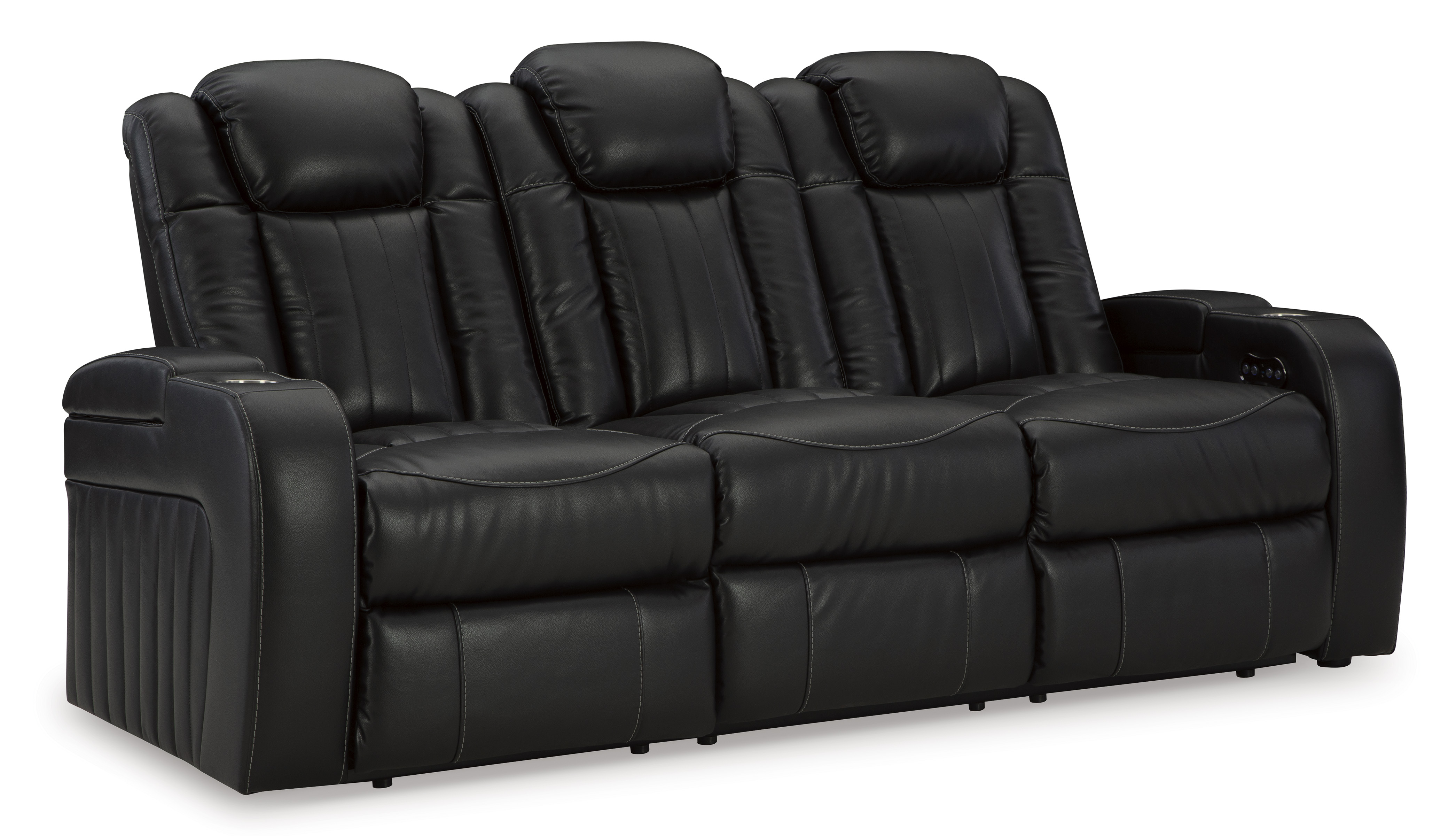 Ashley Furniture Caveman Den Midnight Power Reclining Sofa