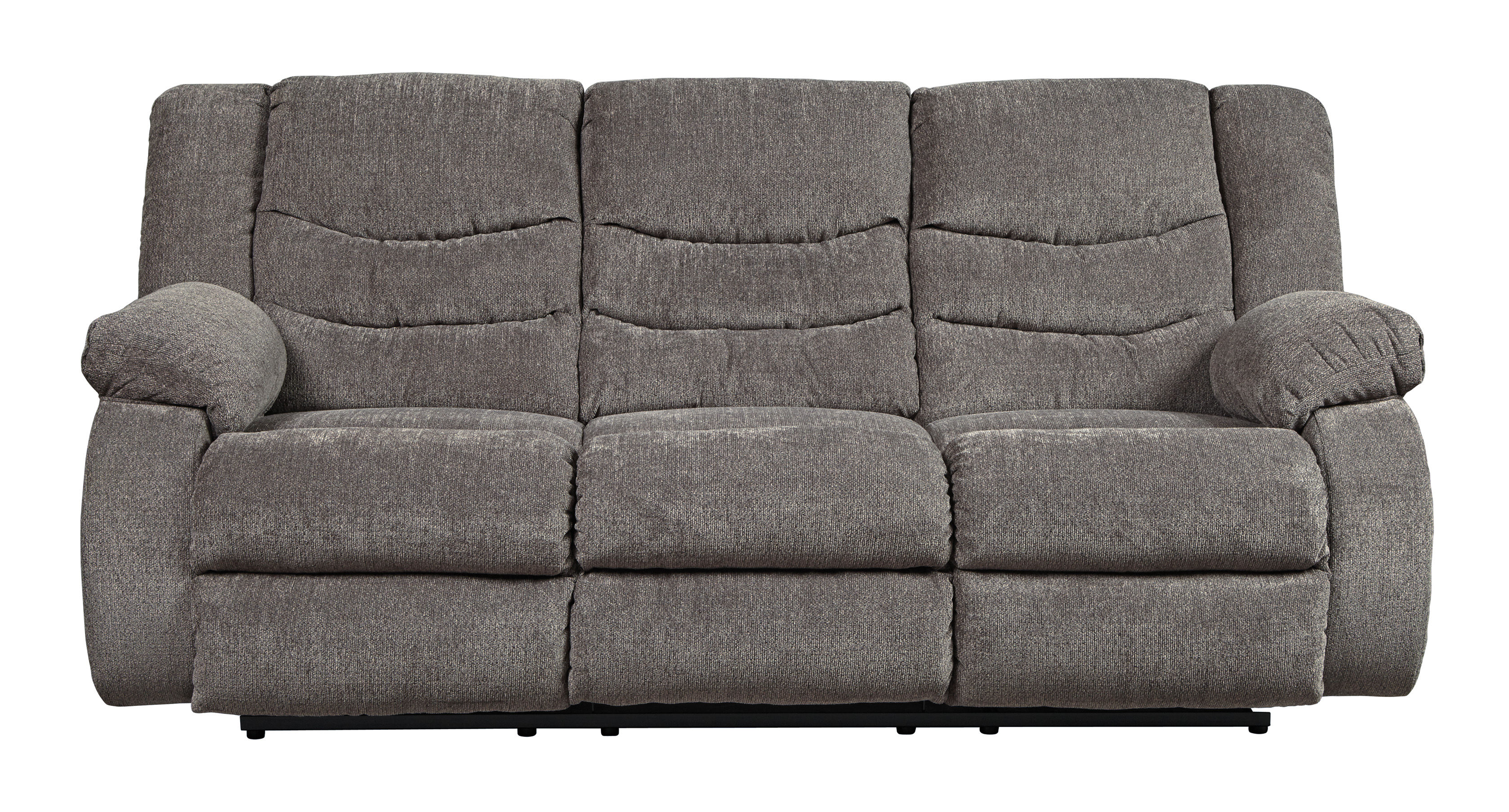 Ashley Furniture Tulen Gray Reclining Sofa 9860688
