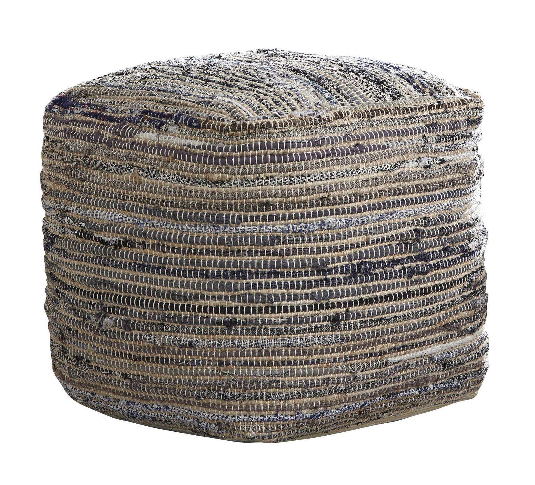Ashley Furniture Absalom Denim Pouf