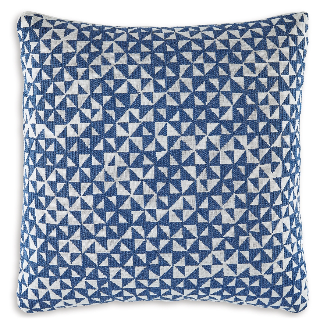 4 Ashley Furniture Jaycott Next Gen Nuvella Blue White Pillows