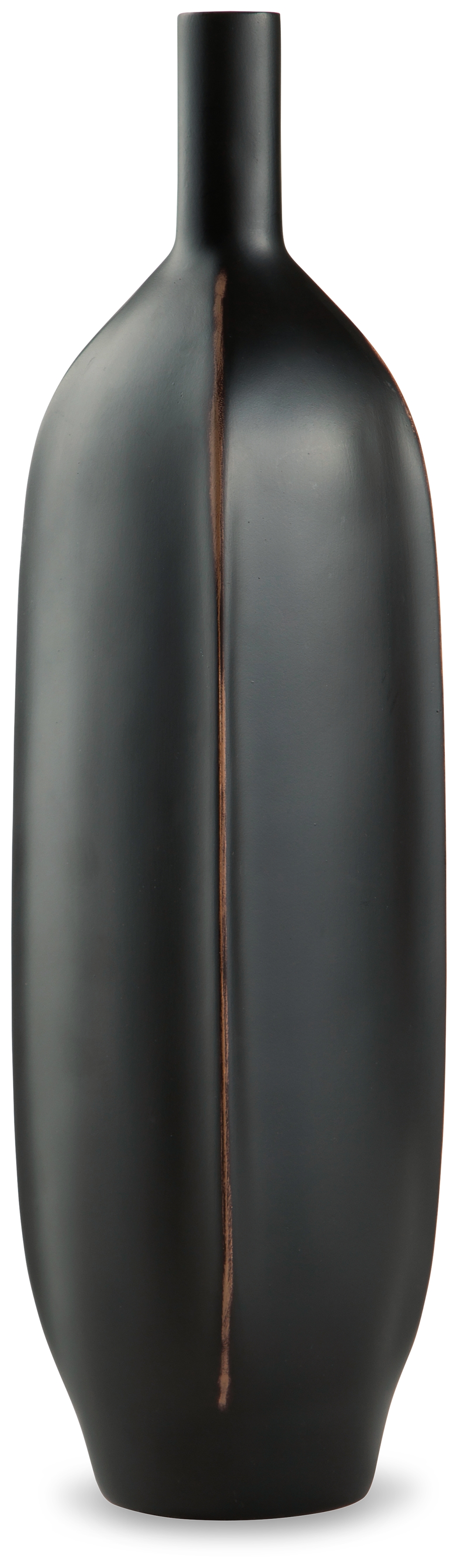 Ashley Furniture Rhaveney Casual Black Resin Vase
